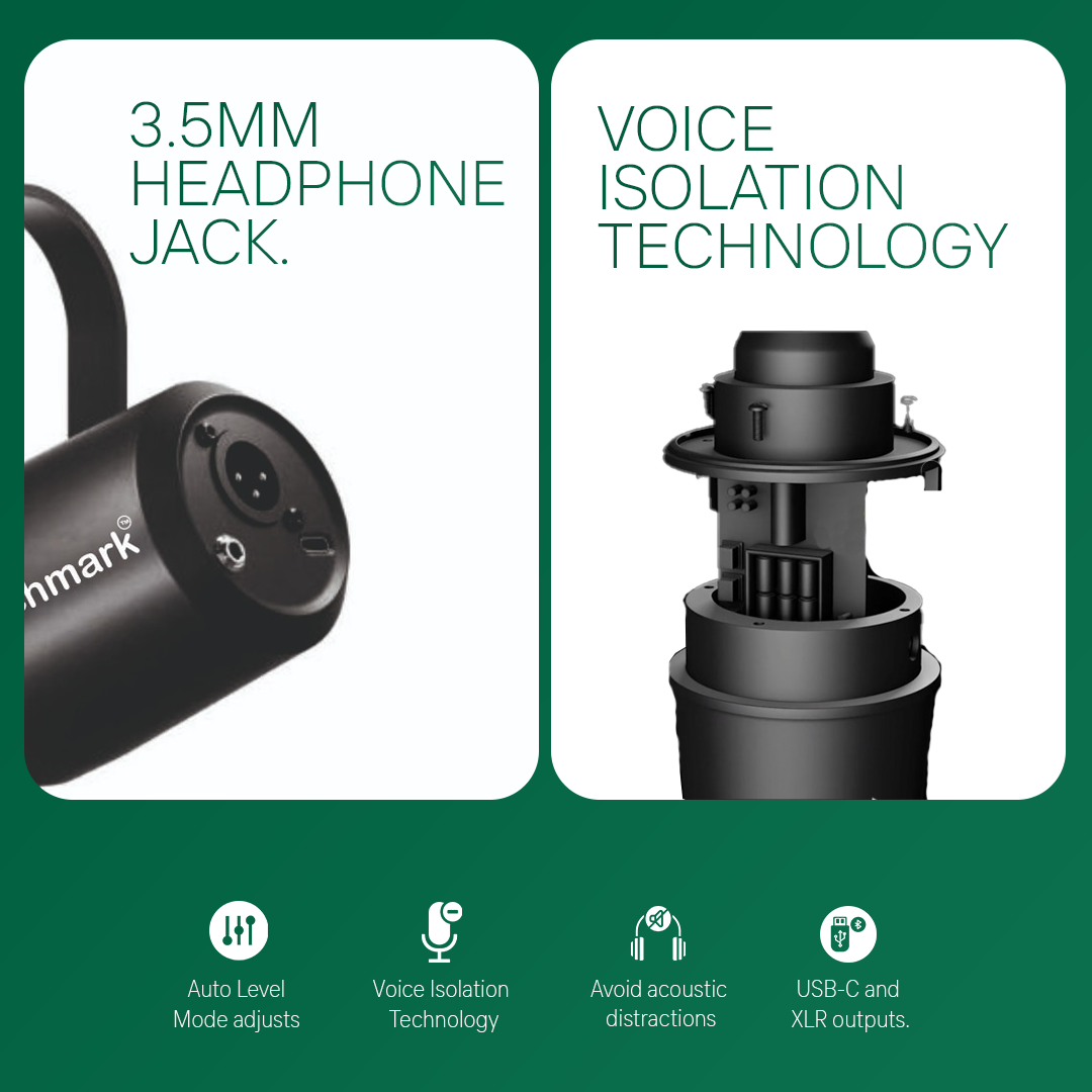 Benchmark Podcast Wireless Mic