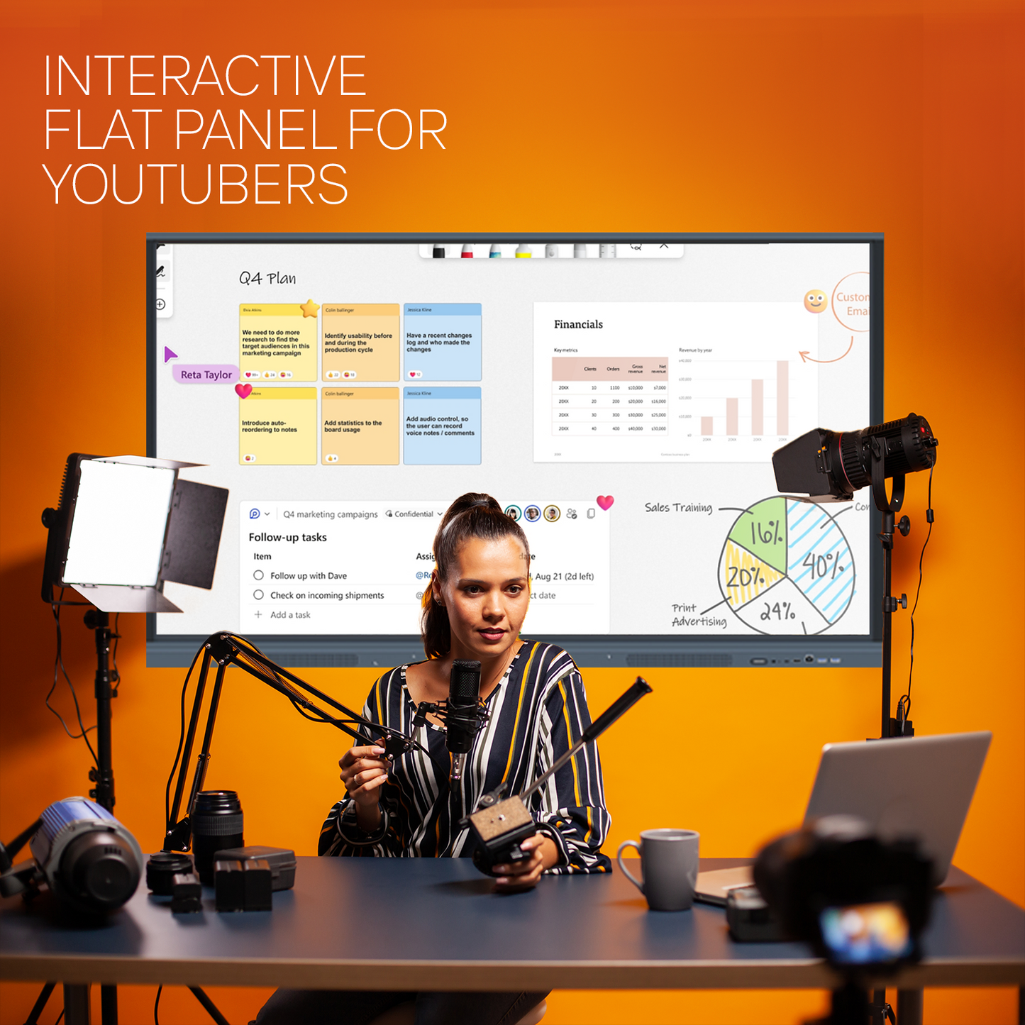 Benchmark Alpha 13 Interactive Flat Panel
