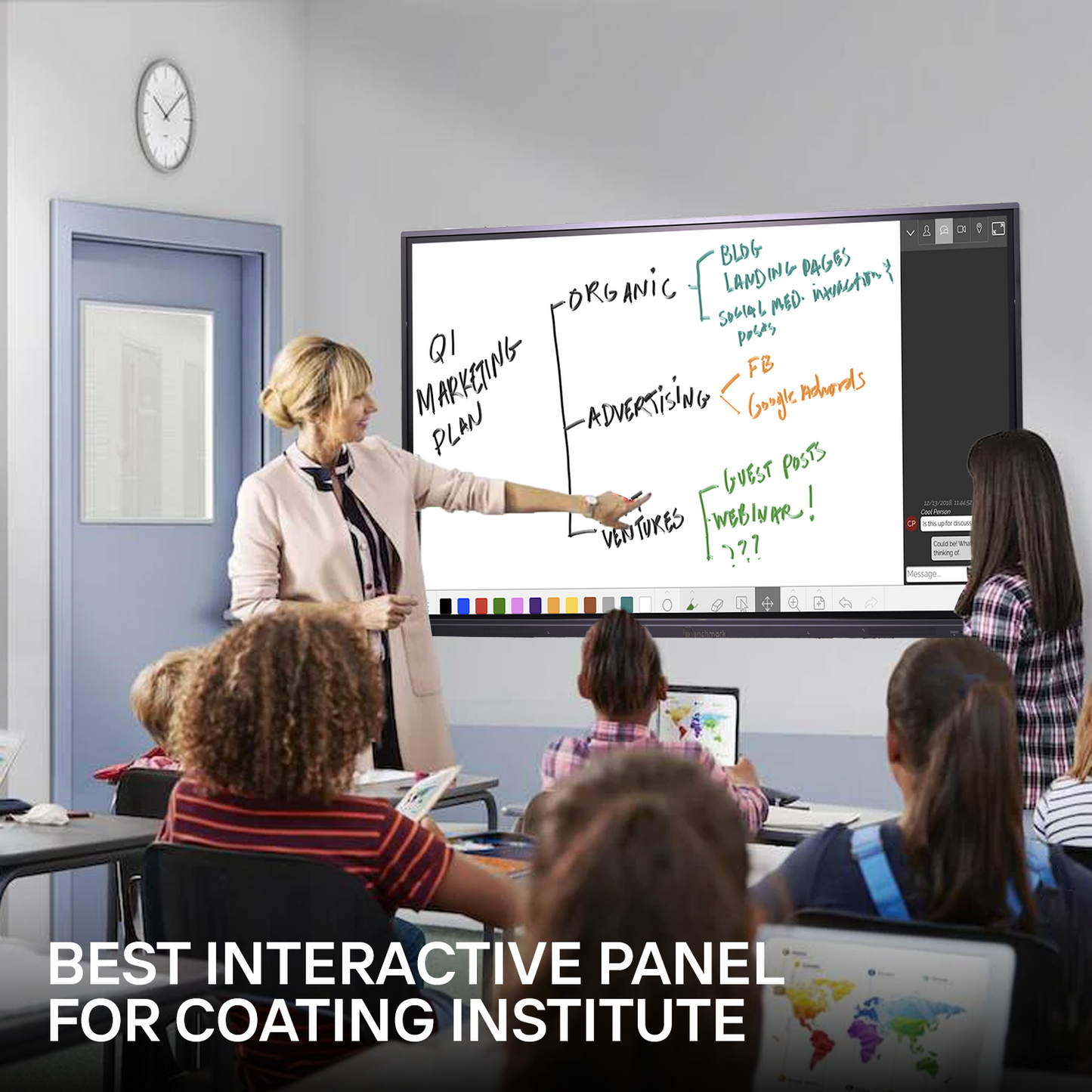 Benchmark Galaxy 13 Interactive Flat Panel