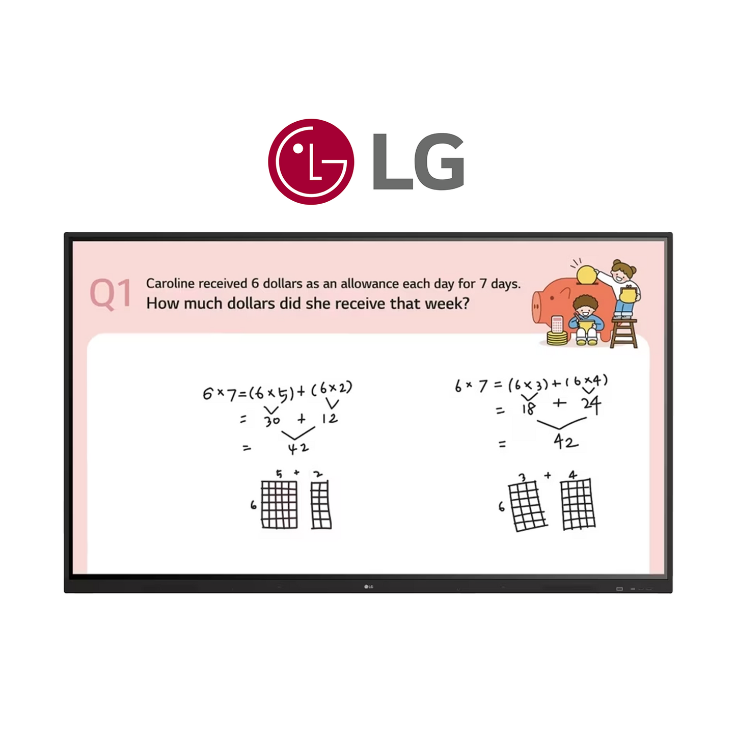 LG Interactive Flat Panel - 65 Inch | 4K UHD Touch Display for Business & Education