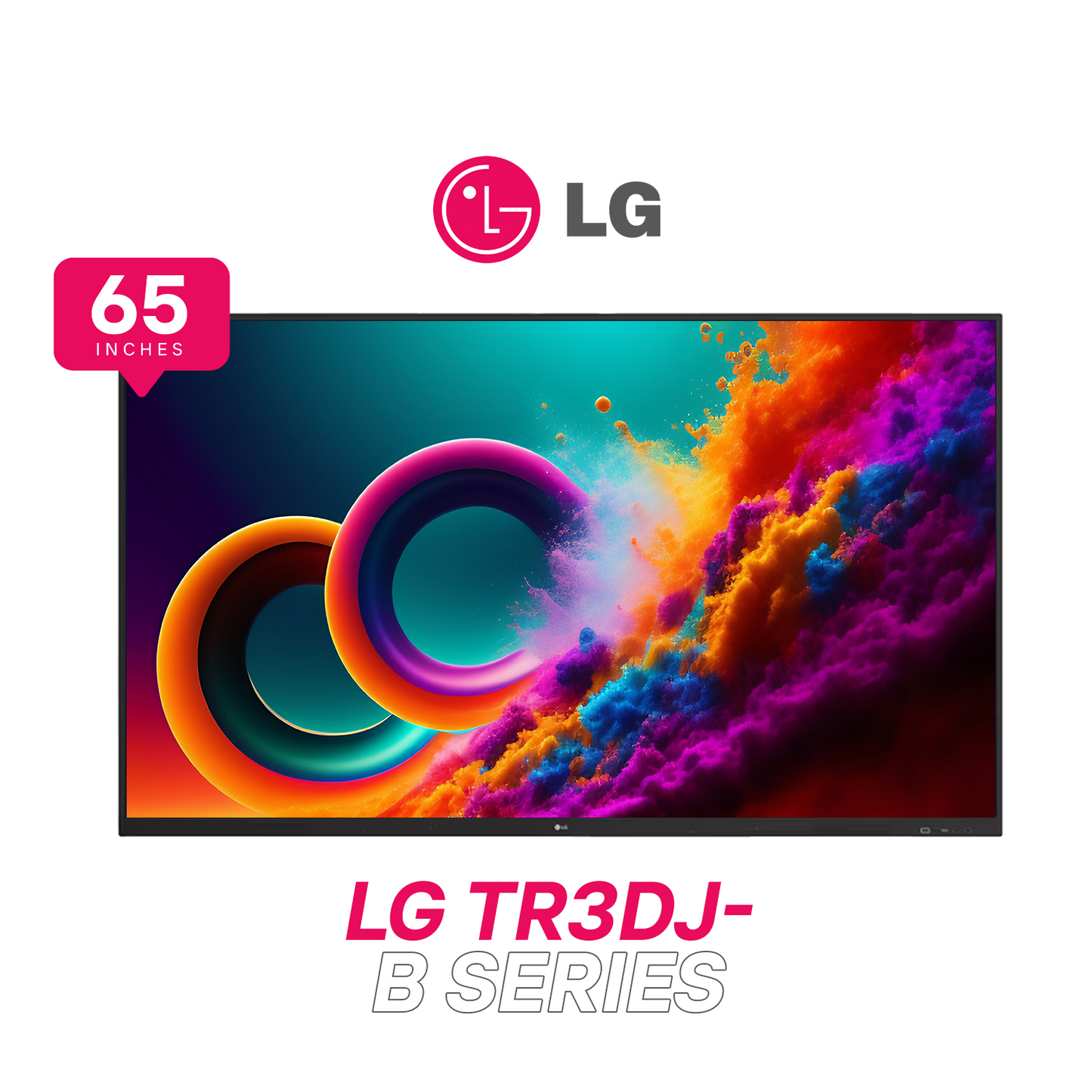 LG Interactive Flat Panel - 65 Inch | 4K UHD Touch Display for Business & Education