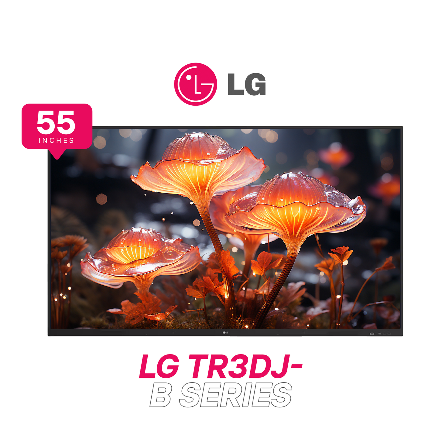 LG Interactive Flat Panel - 55 Inch | 4K UHD Touchscreen for Business & Education