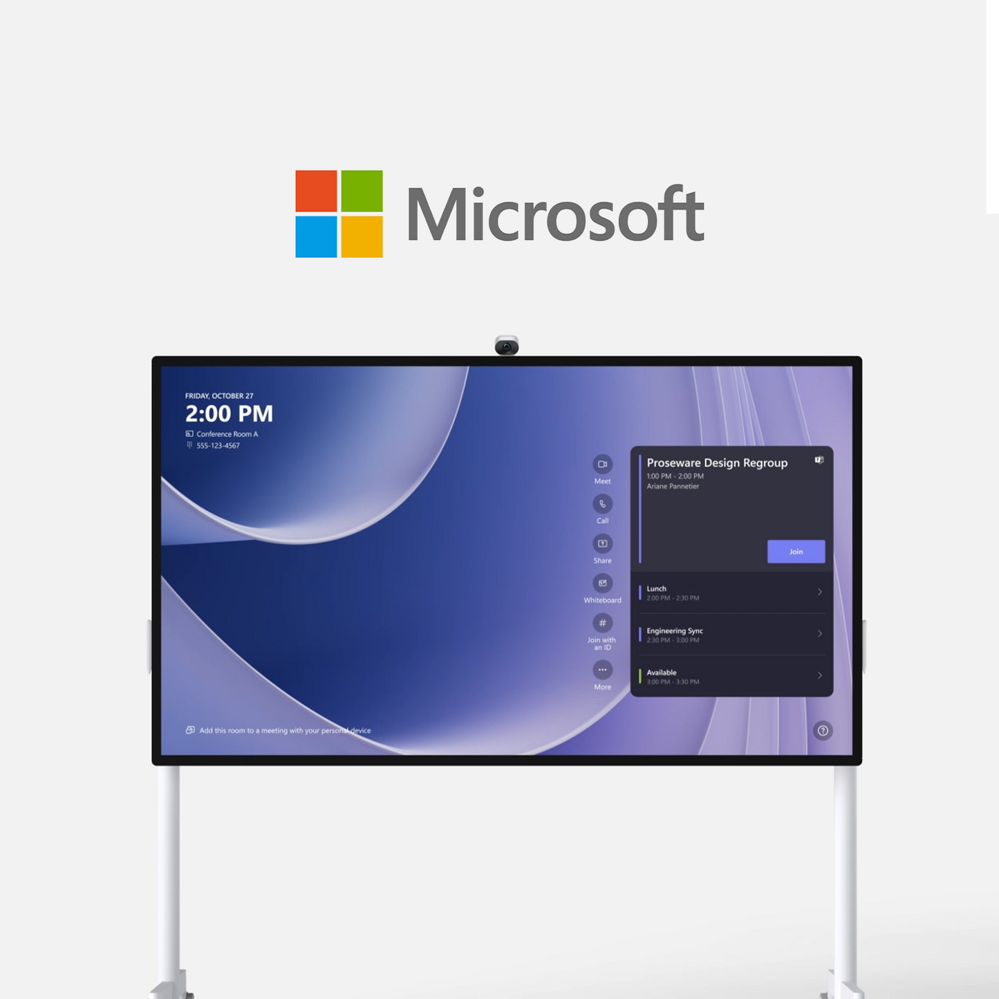 Microsoft Interactive Flat Panel