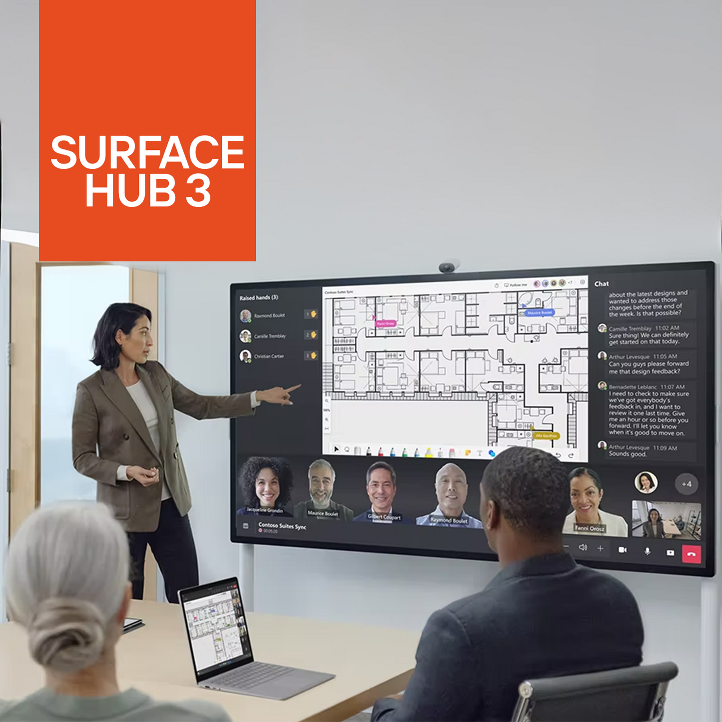 Microsoft Interactive Flat Panel