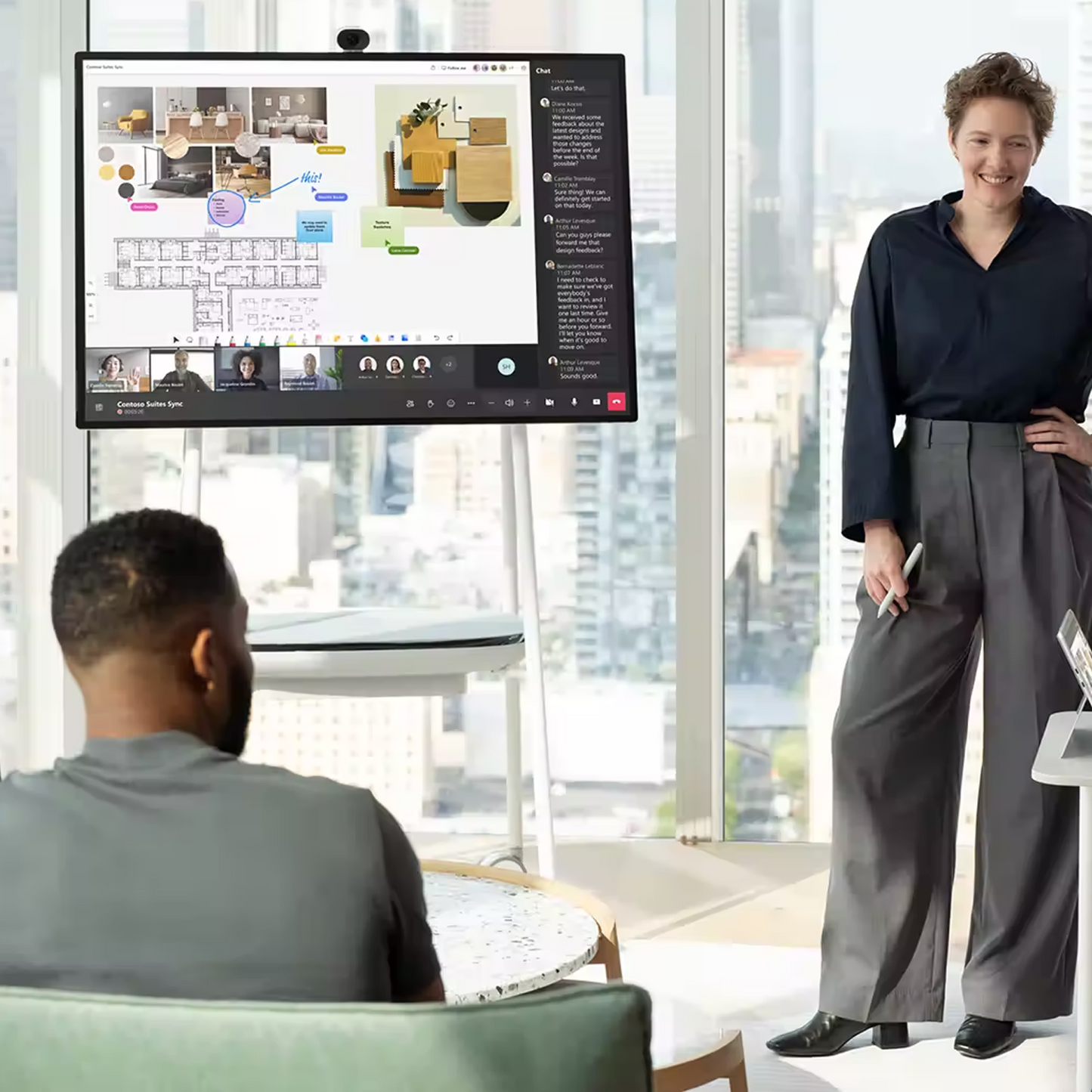 Microsoft Interactive Flat Panel