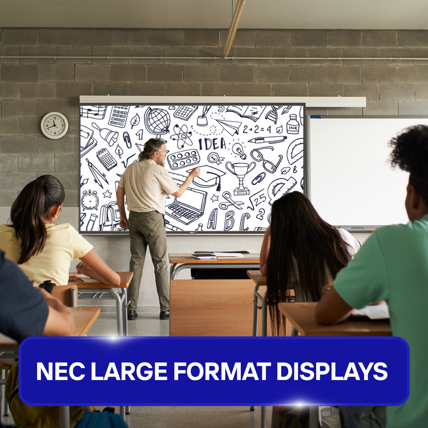 NEC Interactive Flat Panel