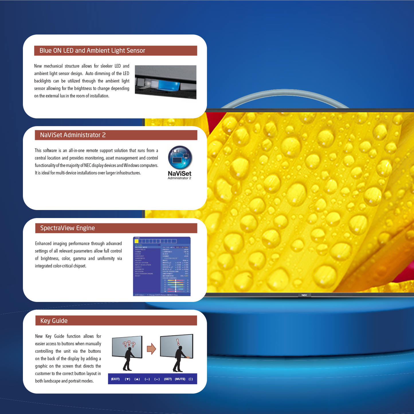 NEC Interactive Flat Panel