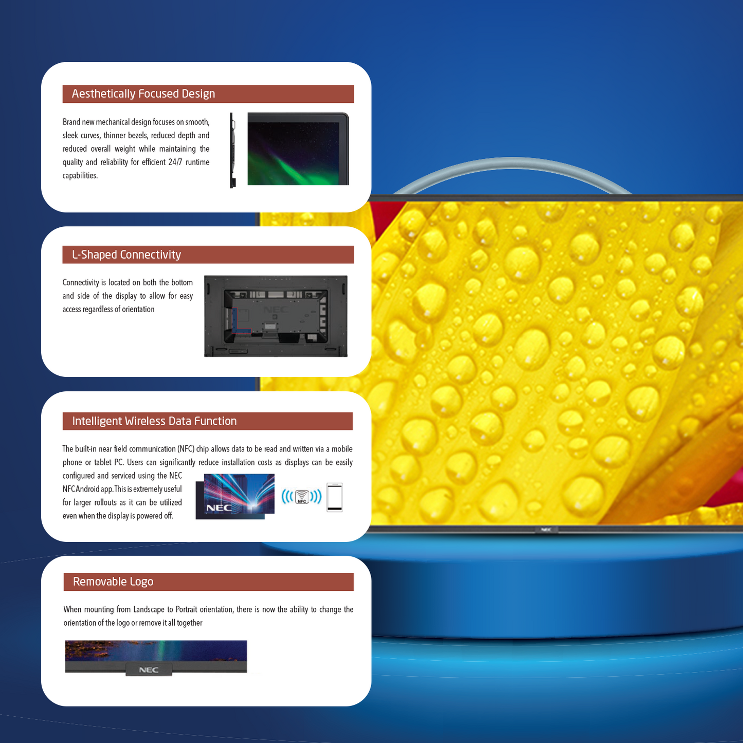 NEC Interactive Flat Panel