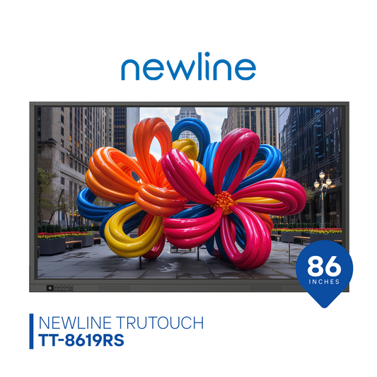 Newline Interactive Flat Panel - 86 Inch | 4K UHD Large Touch Display for Business & Education