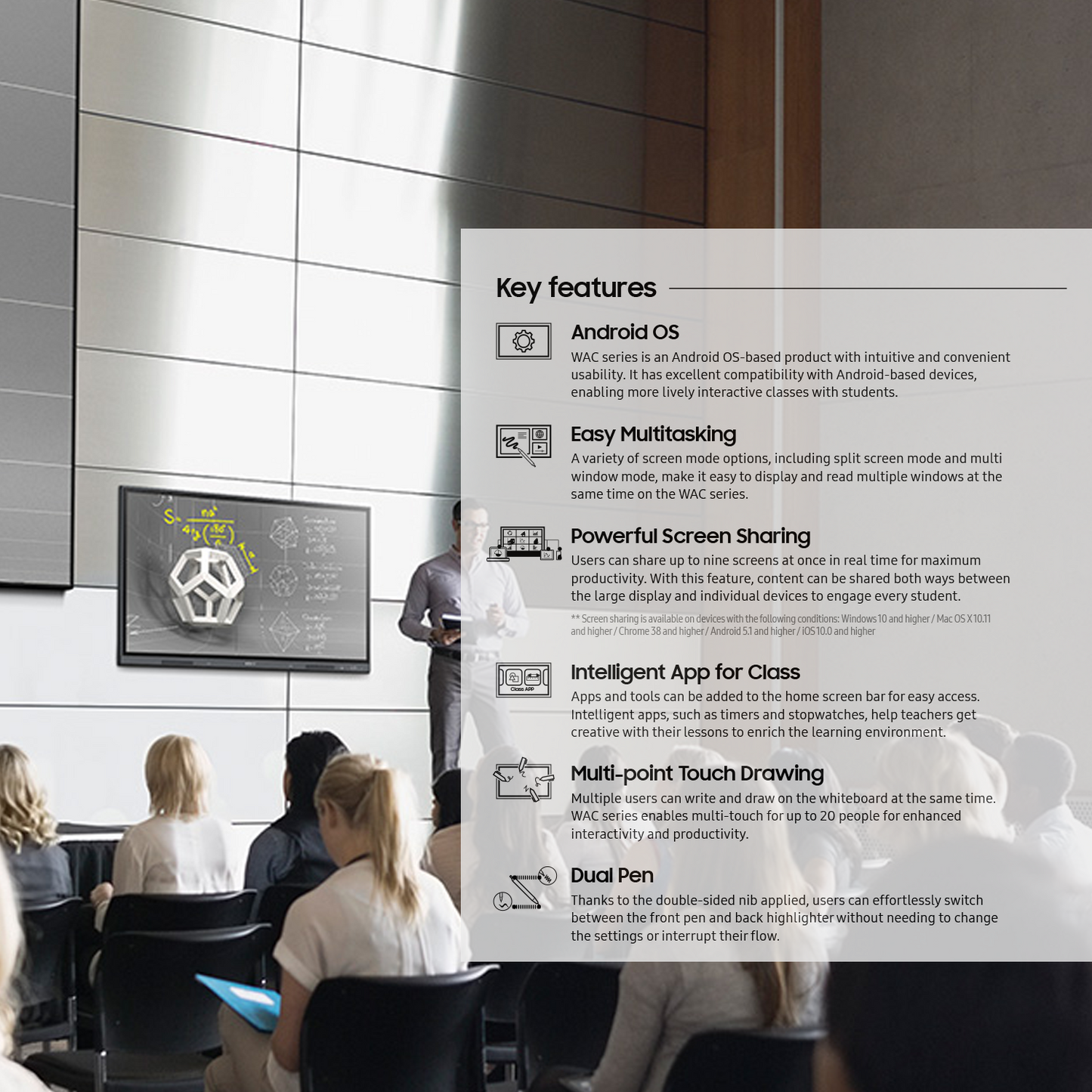 Samsung Flip 2 WM55R Interactive Display: Revolutionize Your Collaborative Workspaces