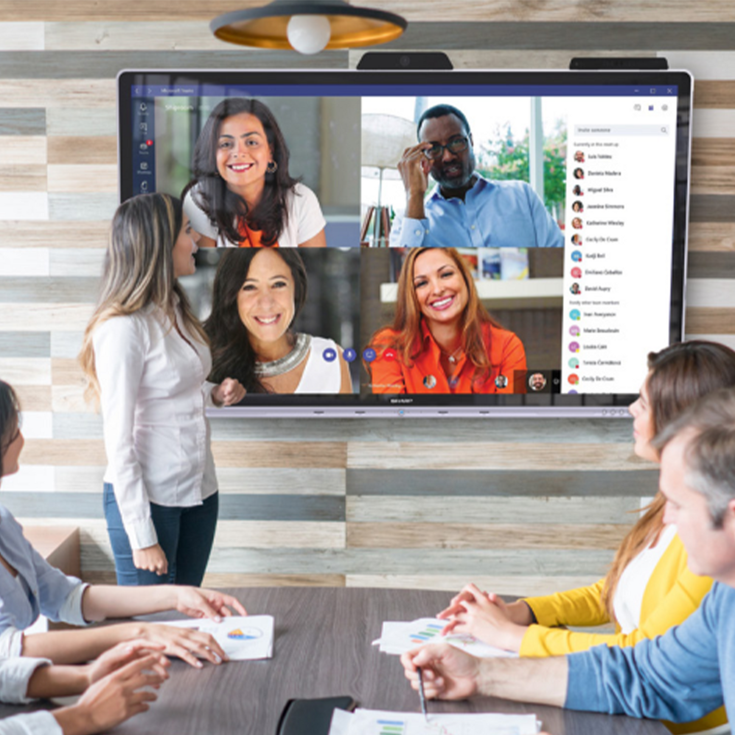 Sharp Interactive Flat Panel - 55 Inch | Best Interactive Display for Business & Education