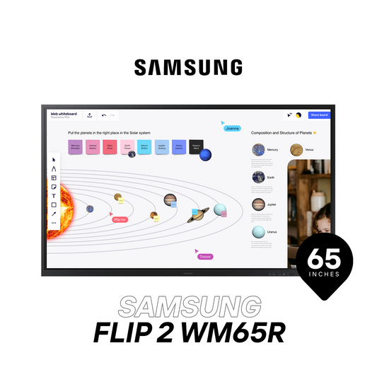 Samsung Flip 2 WM65R Interactive Display: Transforming Collaboration in a 65-Inch Canvas