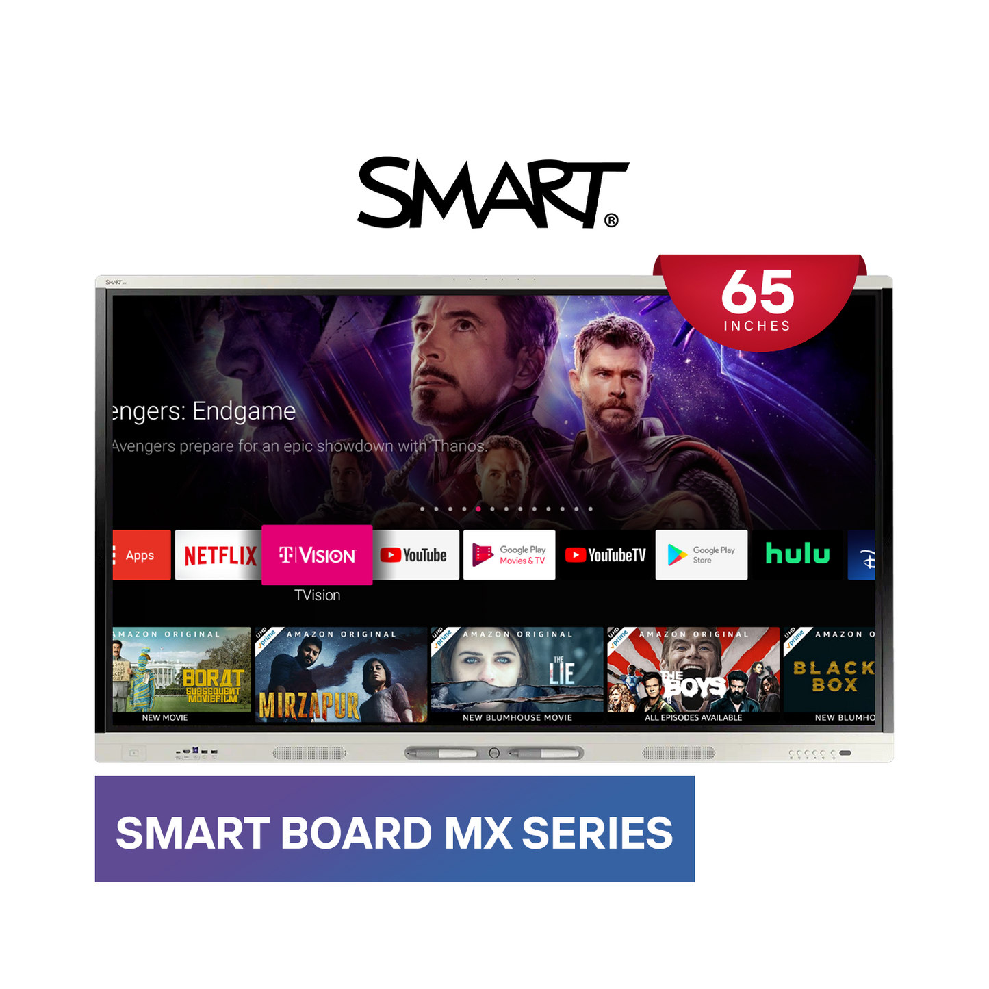 SMART Board MX Series 65-Inch Interactive Display: Elevate Collaboration in Any Environment