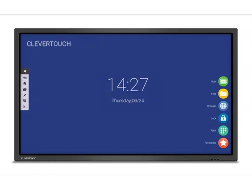 Clevertouch Interactive Flat Panel - 75 Inch | 4K UHD Large Touchscreen for Business & Education