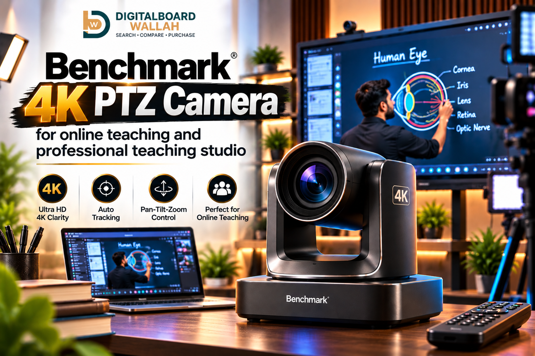 Benchmark 4K PTZ Camera for Online Teaching: Upgrade Your Professional Teaching Studio