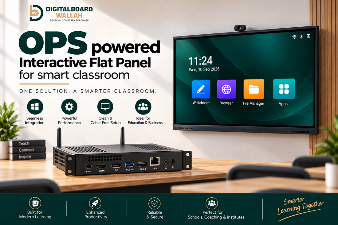 How OPS Upgrades an Interactive Flat Panel: Performance, Connectivity & Future-Ready Teaching