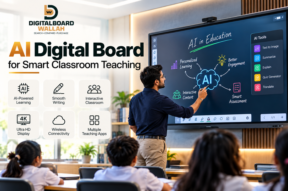 AI Digital Board for Smart Classrooms: How Artificial Intelligence Is Transforming Teaching