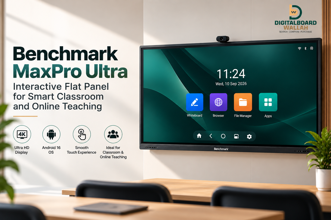 Benchmark MaxPro Ultra for Online Teaching: How to Build a Professional Digital Classroom