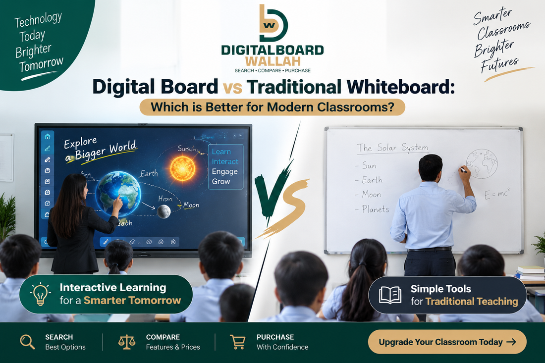 Digital Board vs Traditional Whiteboard: Which is Better for Modern Classrooms?