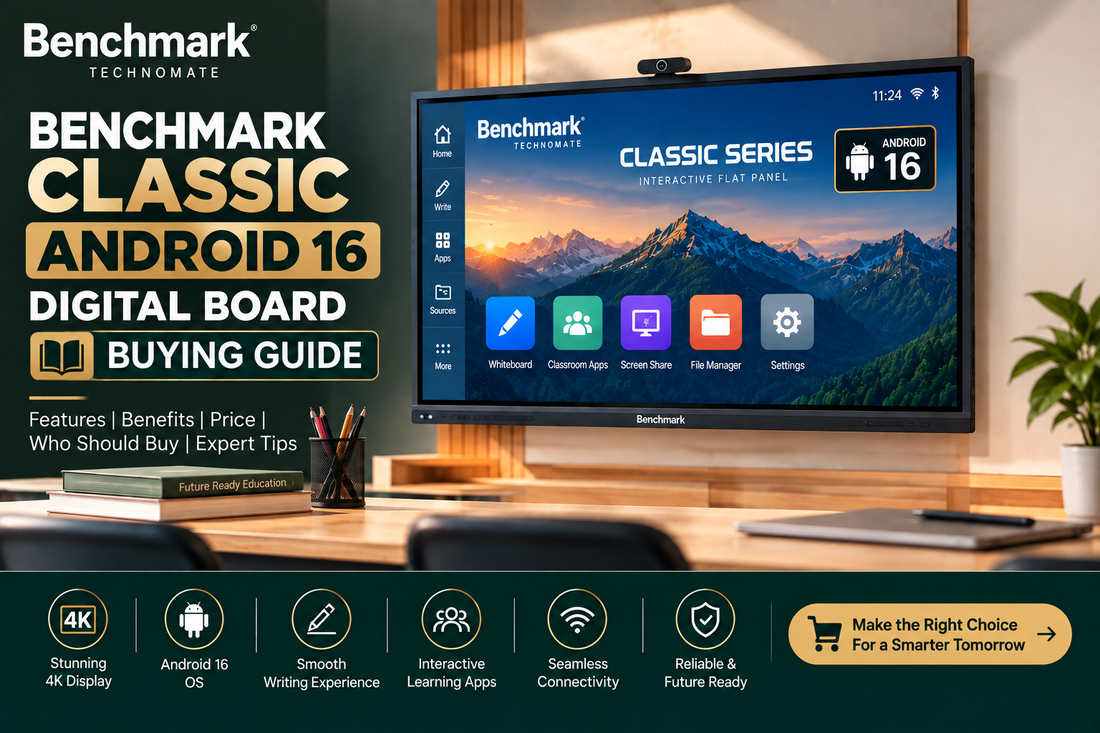 Why Choose Benchmark Classic Series with Android 16? A Complete Digital Board Buying Guide