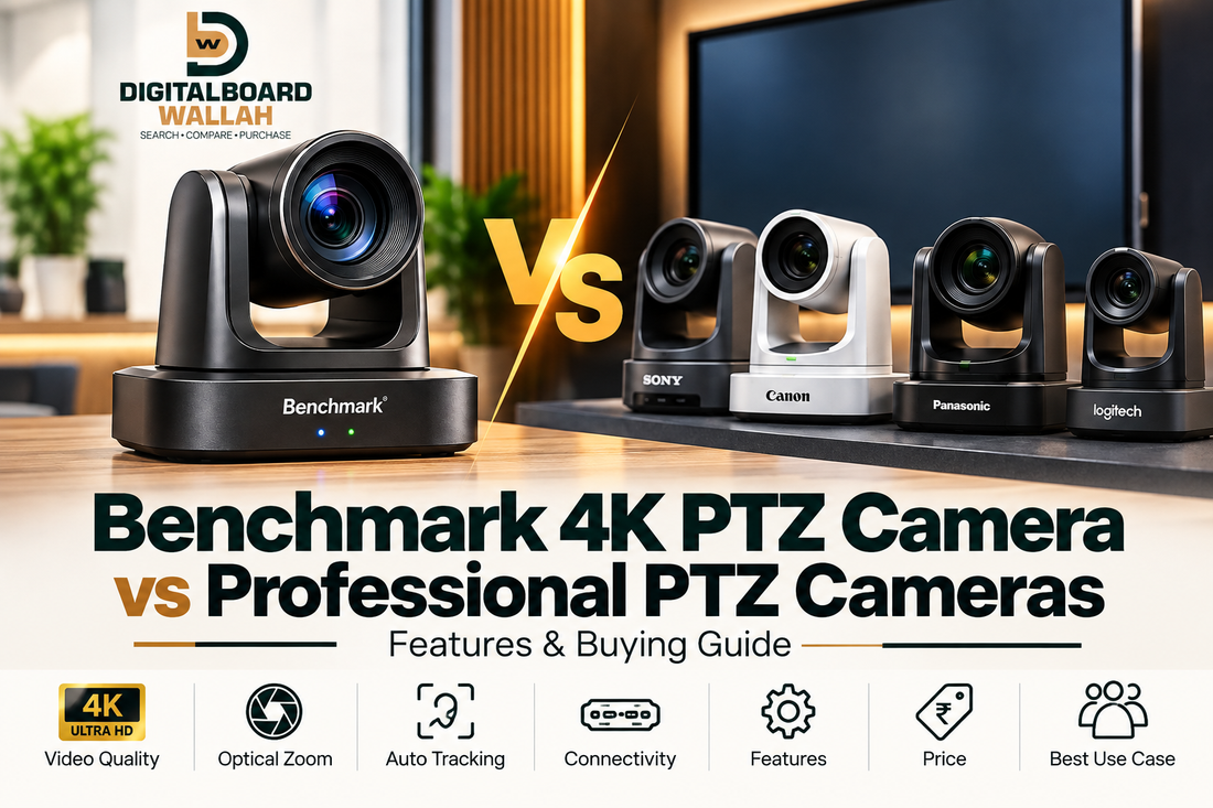 Benchmark 4K PTZ Camera Comparison: How Does It Compare with Other Professional PTZ Cameras?