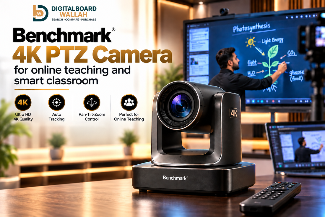 Benchmark 4K PTZ Camera for Online Teaching: Upgrade Your Professional Teaching Studio