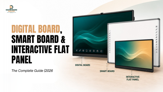 Digital Board, Smart Board & Interactive Flat Panel: The Complete Guide (2026)