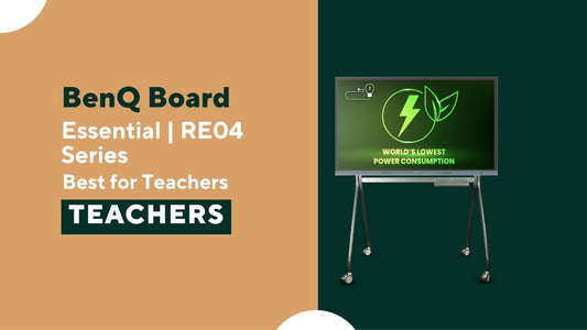 BenQ Board Essential RE04 Series | Best Digital Board for Smart Classroom & Teaching