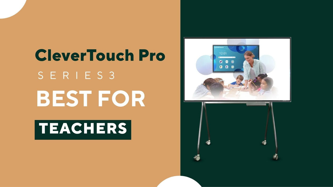 CleverTouch Pro Series 3 Interactive Display | EDLA Certified Digital Board for Smart Classroom