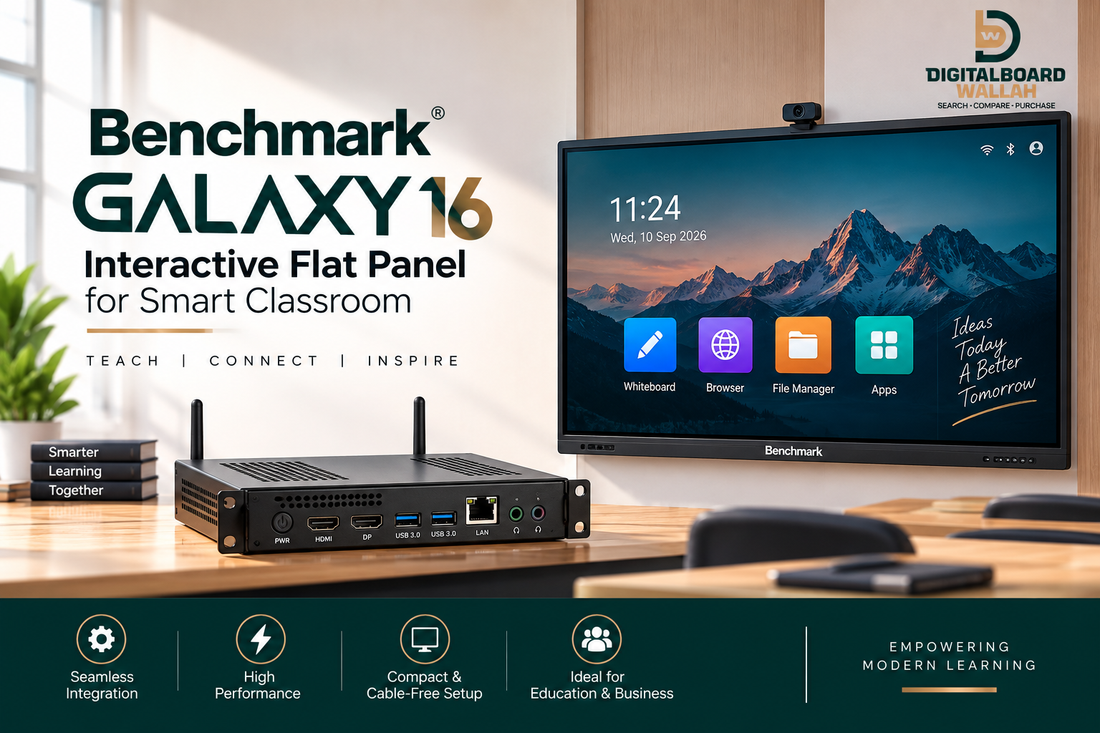 Benchmark GALAXY 16 Interactive Flat Panel: Features, Benefits & Smart Classroom Guide