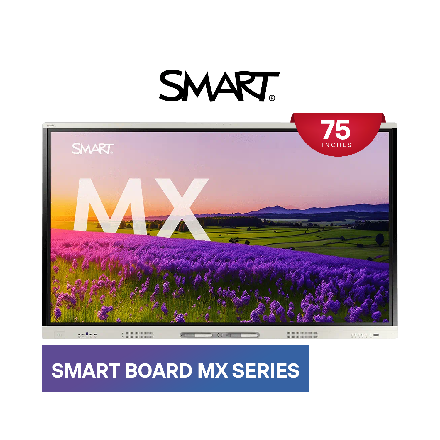Smartboard 75 Inch SMART Board MX Series 75-Inch Interactive Display: Expansive, Engaging ...